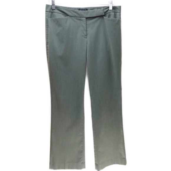 The Limited Green Trousers Work Pants Size 6 - Picture 2 of 8